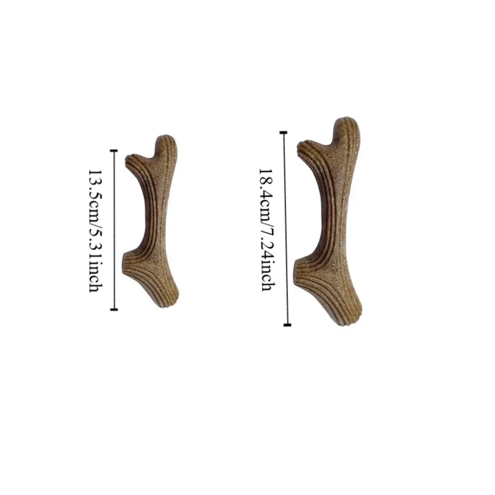 الإبداعية الكلب مضغ عصا العظام شكل الخشب جرو المولي اللعب الملمس الطبيعي لدغة مقاومة الكلب اللعب التفاعلية تنظيف الأسنان
