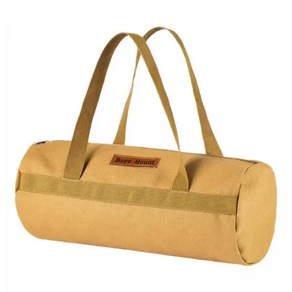 Tools Organizer Bag Canvas Tent Peg Case Portable Storage Bag Kit Top Opening Zipper for Camping Hiking Picnic and Travel