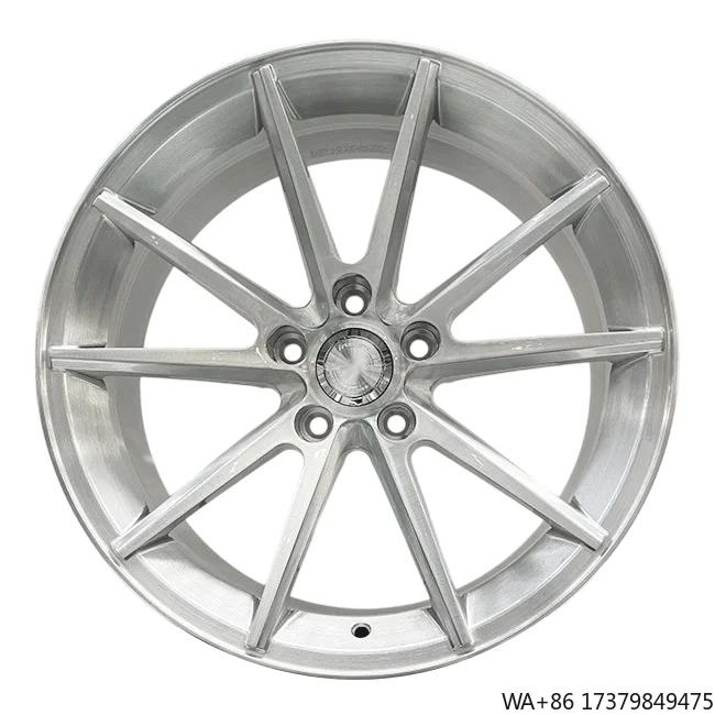 

Forged 18*8.5 5*115 Brushed Silver Wheels for BMW F30 M2 F87 Corvette for Toyota for Corolla and Passenger Cars