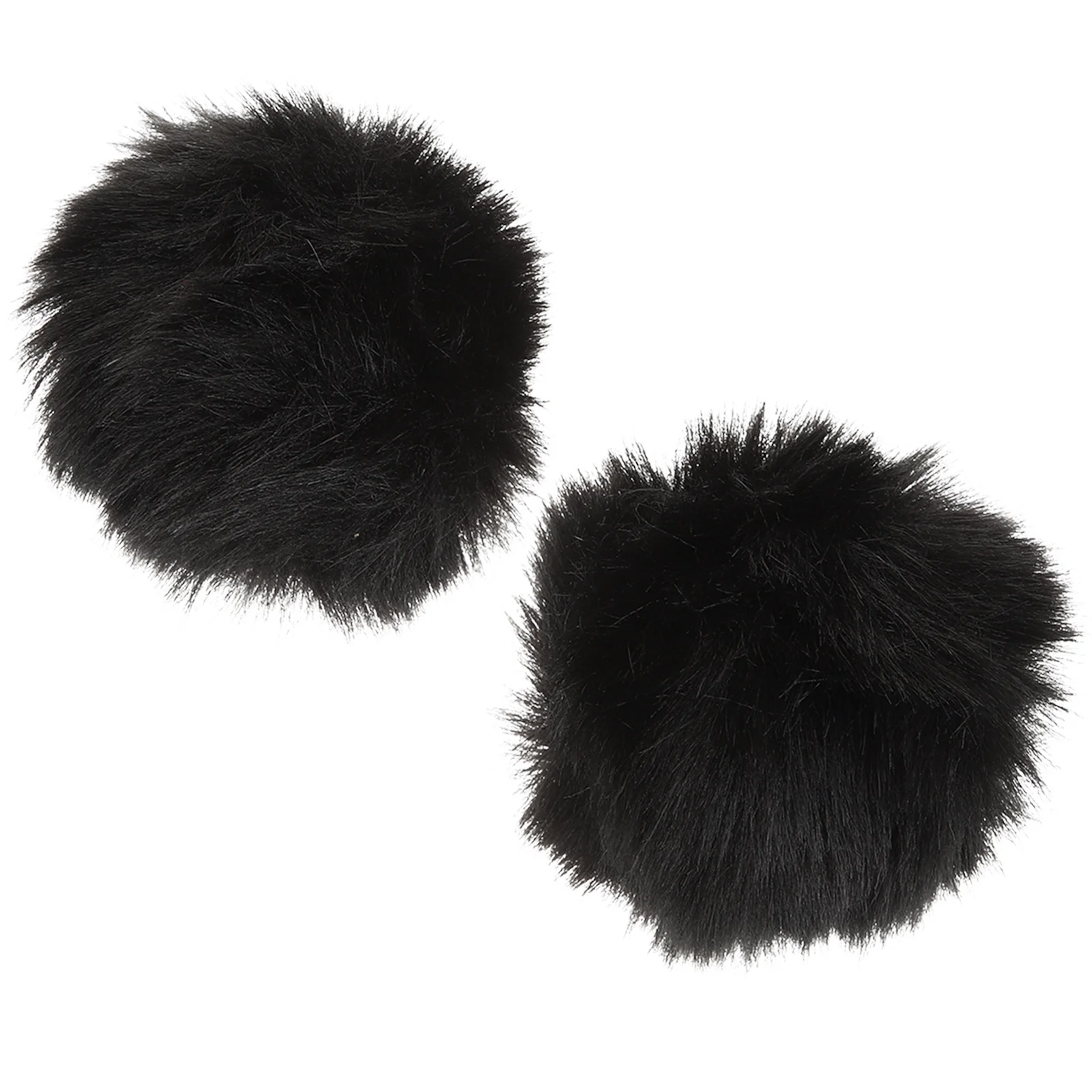 Fluffy Shoe Balls Buckle Woman Shoes Decor Detachable Pompoms Fur for Artificial Clips Buckles