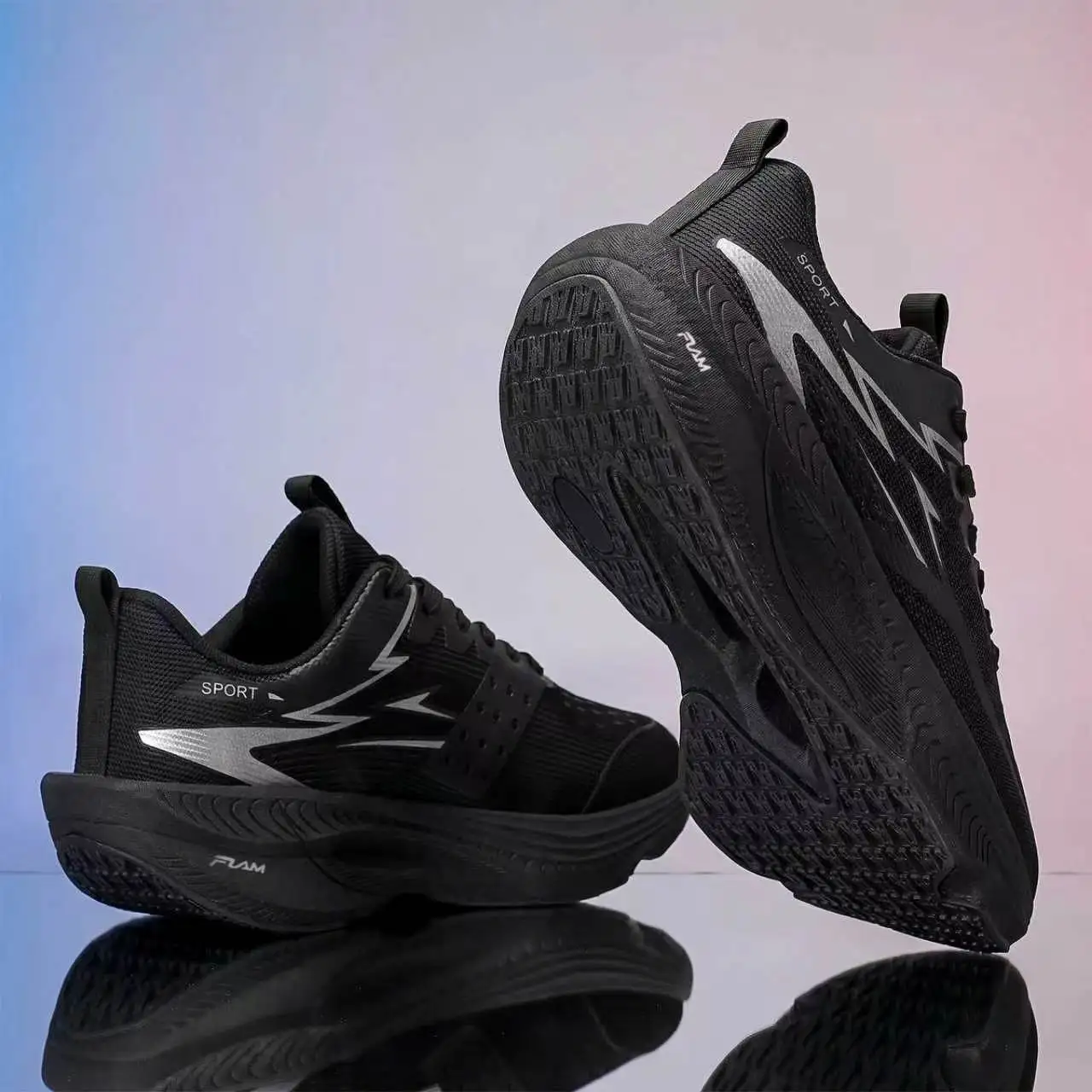 Marathon-Laufschuhe für Herren mit Elastischer Dämpfung und Mesh-Obermaterial – Detail 4