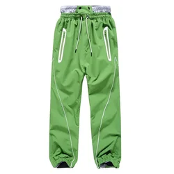Women Men's New Ski Pants Winter Outdoor Wear Resistant Waterproof Breathable Thermal Snow Pants Snowboarding Skiing Trousers