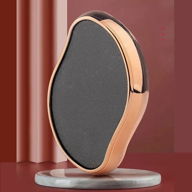 1 حزمة الأيدي والأقدام المحمولة الرملي حجر الكالس مزيل العناية بالقدم أداة التقشير قطعة أثرية الزجاج ملف القدم باديكير أداة