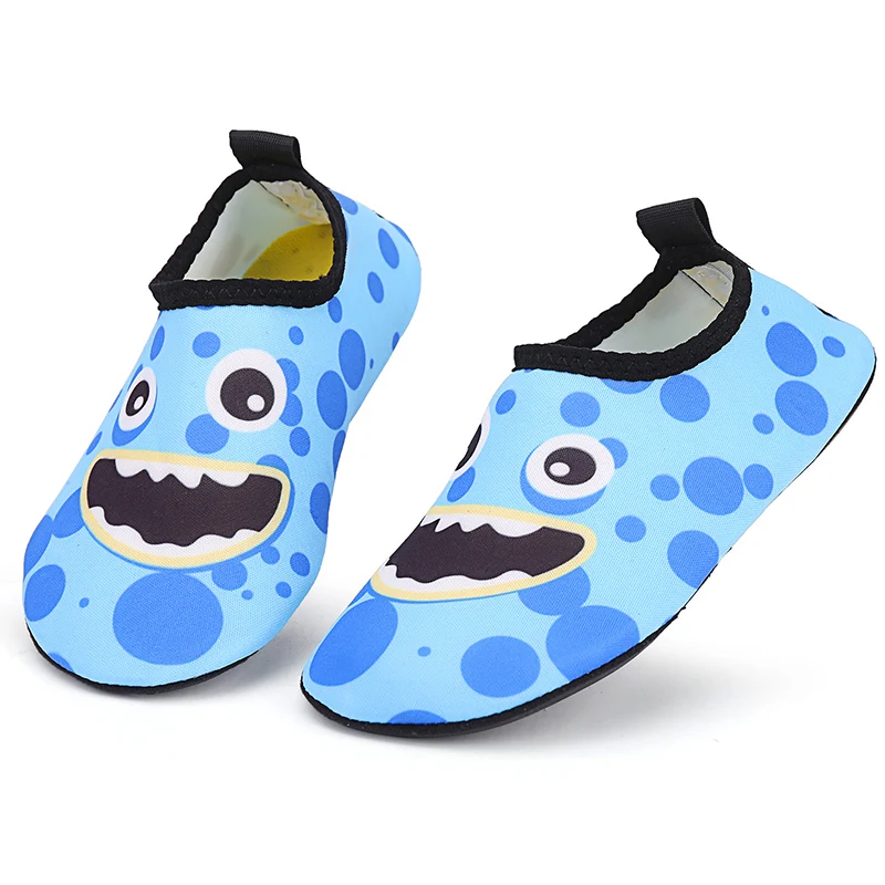 Children Outdoor Holiday Beach Barefoot Quick-Dry Aqua Shoes Boys Girls Soft Diving Wading  Swim Shoes Indoor Yoga Socks 20-37#