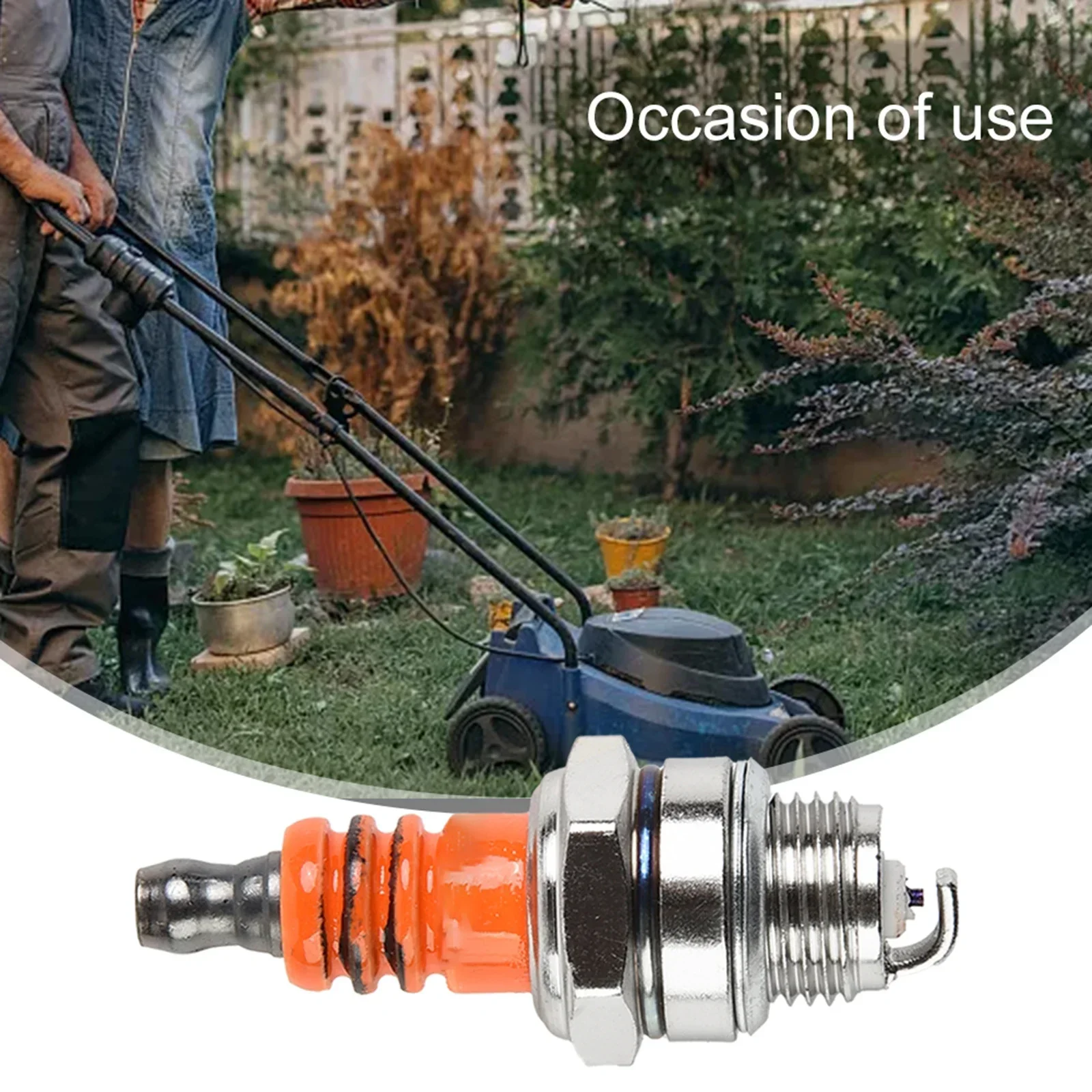 1pc Plug For Gasoline Chainsaw And Brush Cutter For Bm6a Cj8 Rcj8 M7 L7t Chainsaws Spare Parts Garden Tools Parts