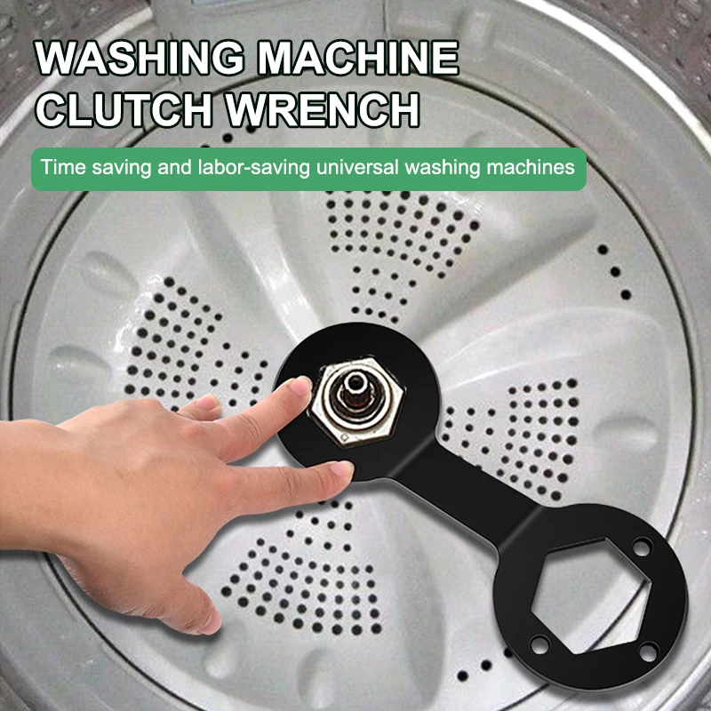 Washing Machine Clutch Wrench Disassembly Inner Screw Nut Removal