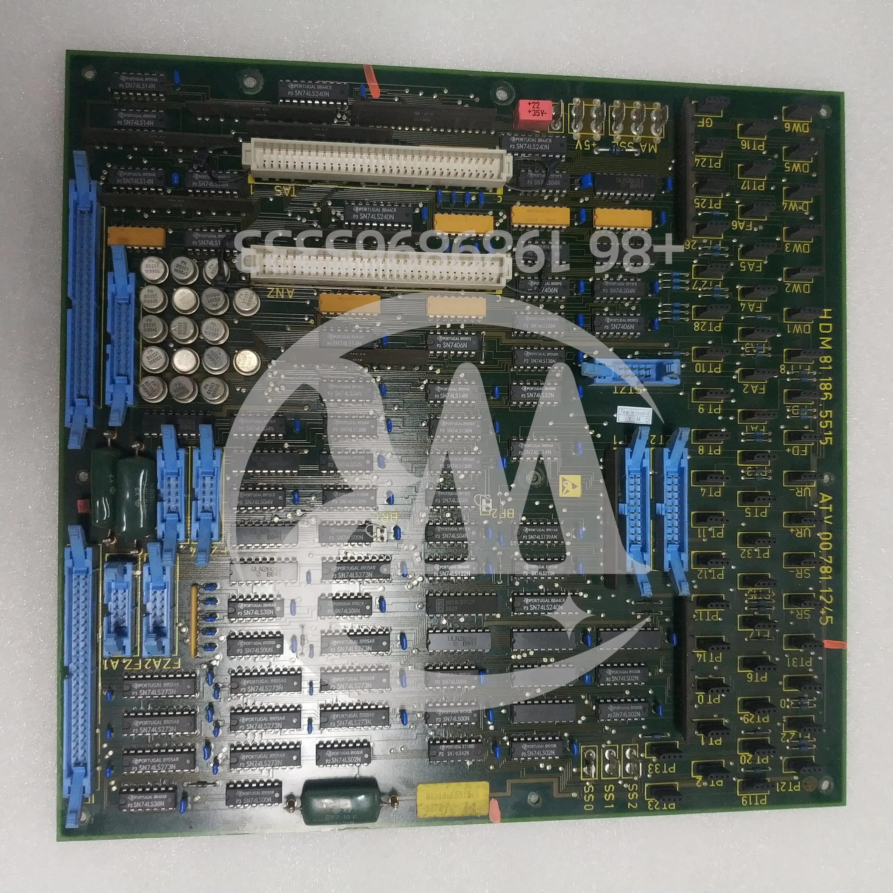 ATV Ink Control Board HDM 81.186.5515 Original Used ATV 00.781.1245 IPHP Circuit Board for Heidelberg XL105 CX102 CD102