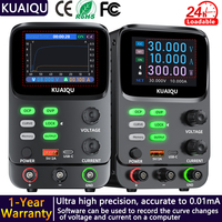 KUAIQU Ultra High Precision 30V 10A Laboratory Power Supply For Electronic Test, Recorded Voltage And Current Curve Graph In PC