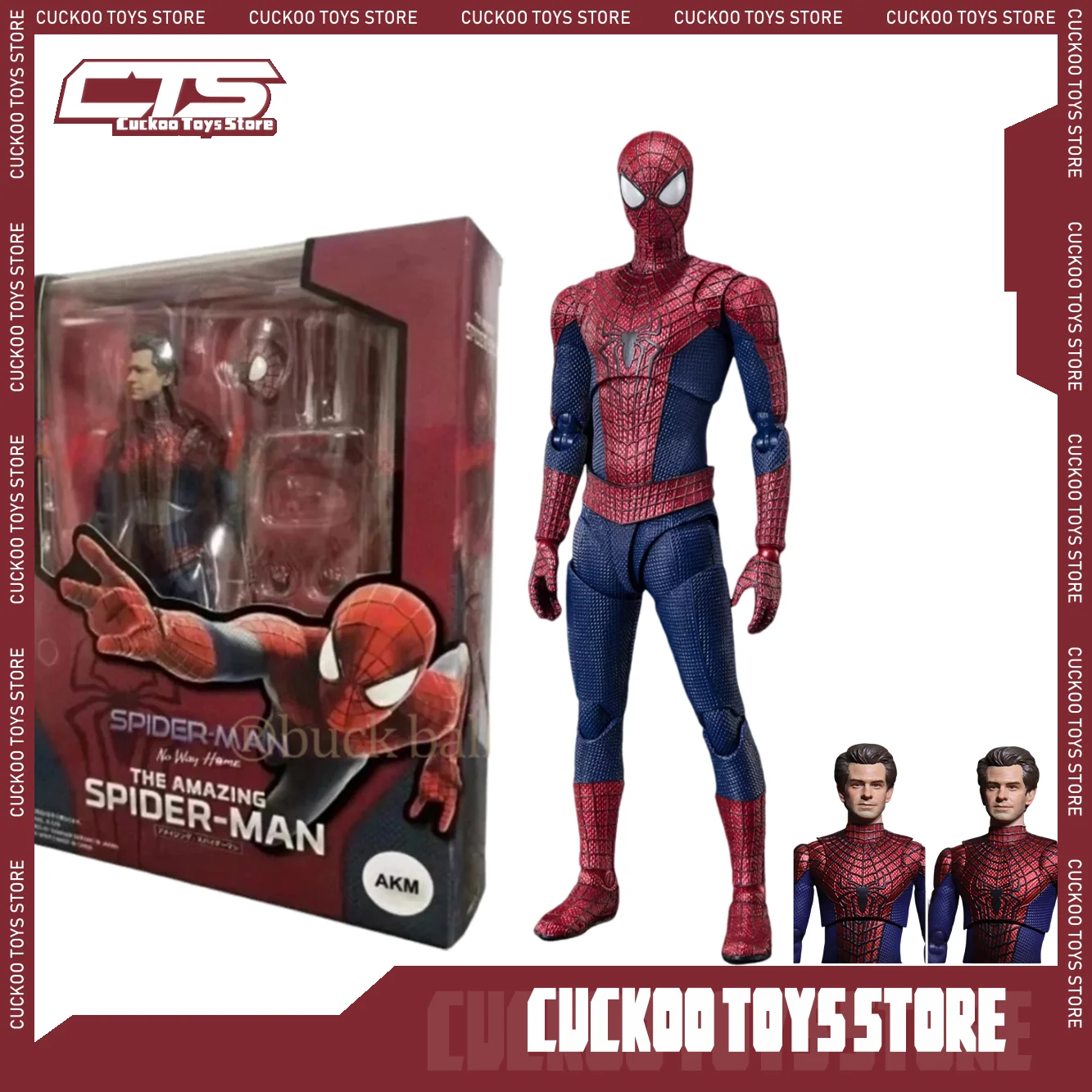 

Shf Spiderman Garfield Figurine The Amazing Spider-Man 2 Action Figure No Way Home Anime Ko Model Arkham Collection Doll Gift