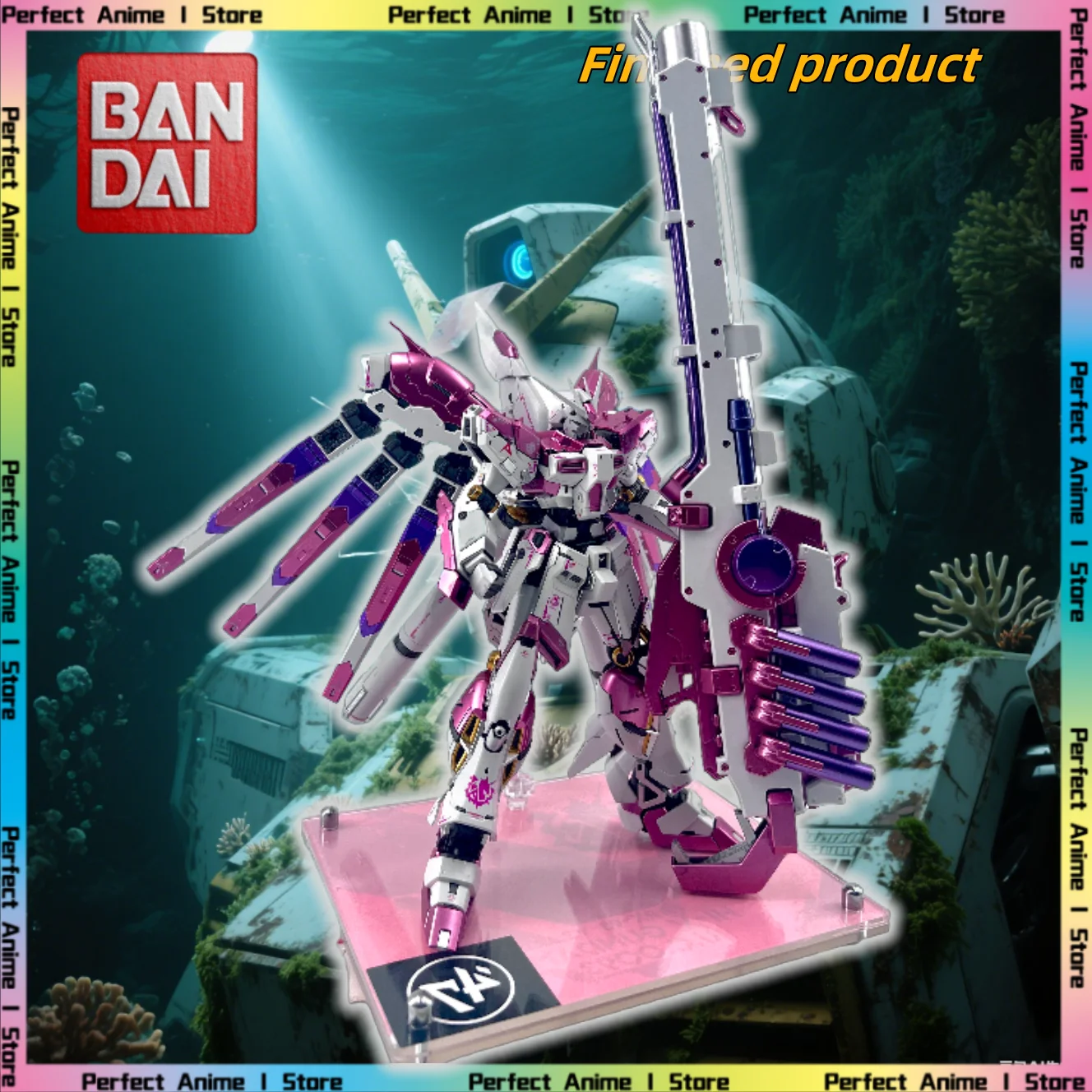بانداي آر جي ميتال ساكورا ماناتي جاندام نموذج تغيير اللون مجموعة نماذج هدية أصلية