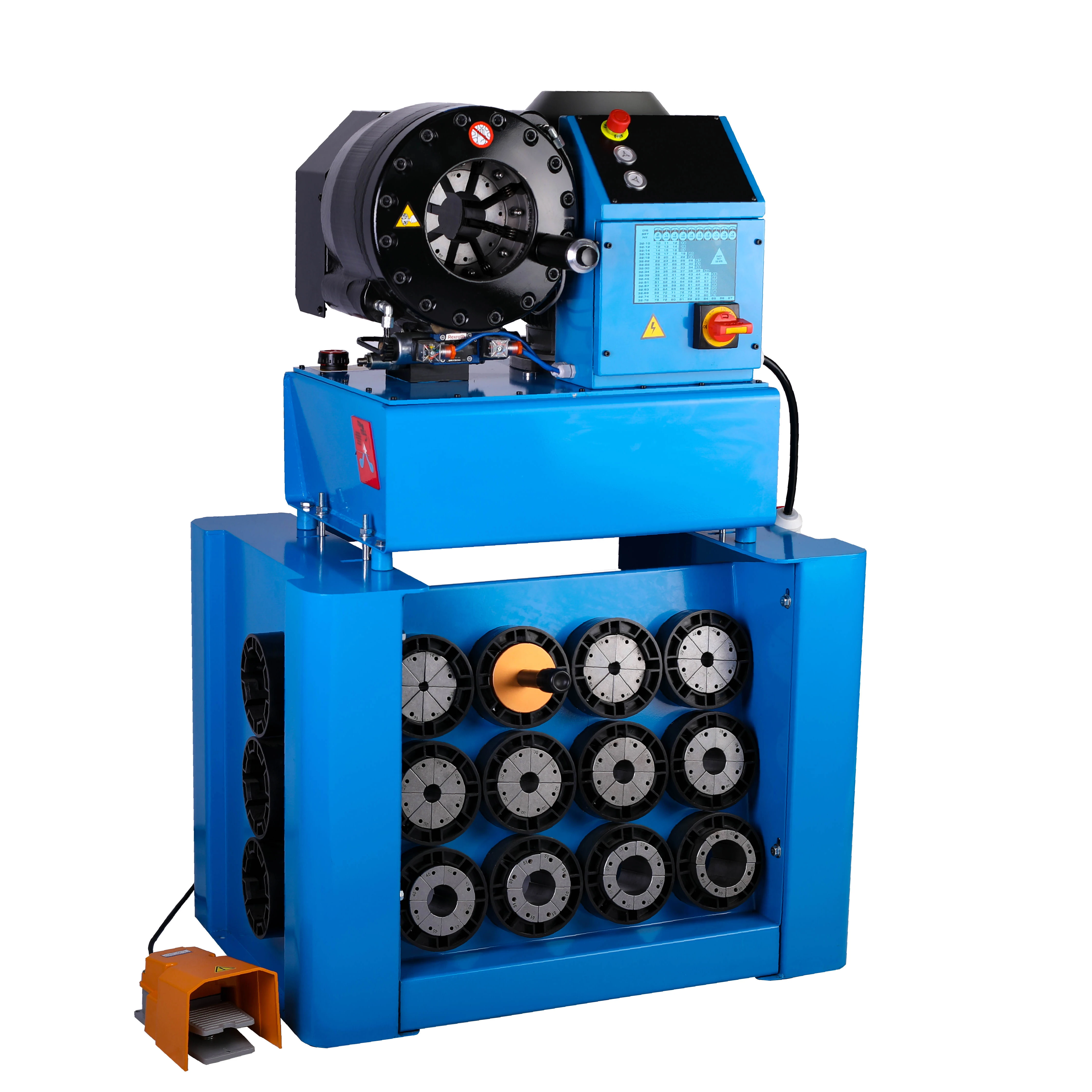High Pressure Hydraulic Pipe Crimping Machine, Multifunctional Rubber Hose Swaging Equipment
