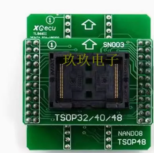 NEW SDDF-3 4-pin 5A 250V ANDK TSOP48 KB9012 Simple PCB Transfer Board For RT809F RT809H Programmer Accessories Offline Speaking