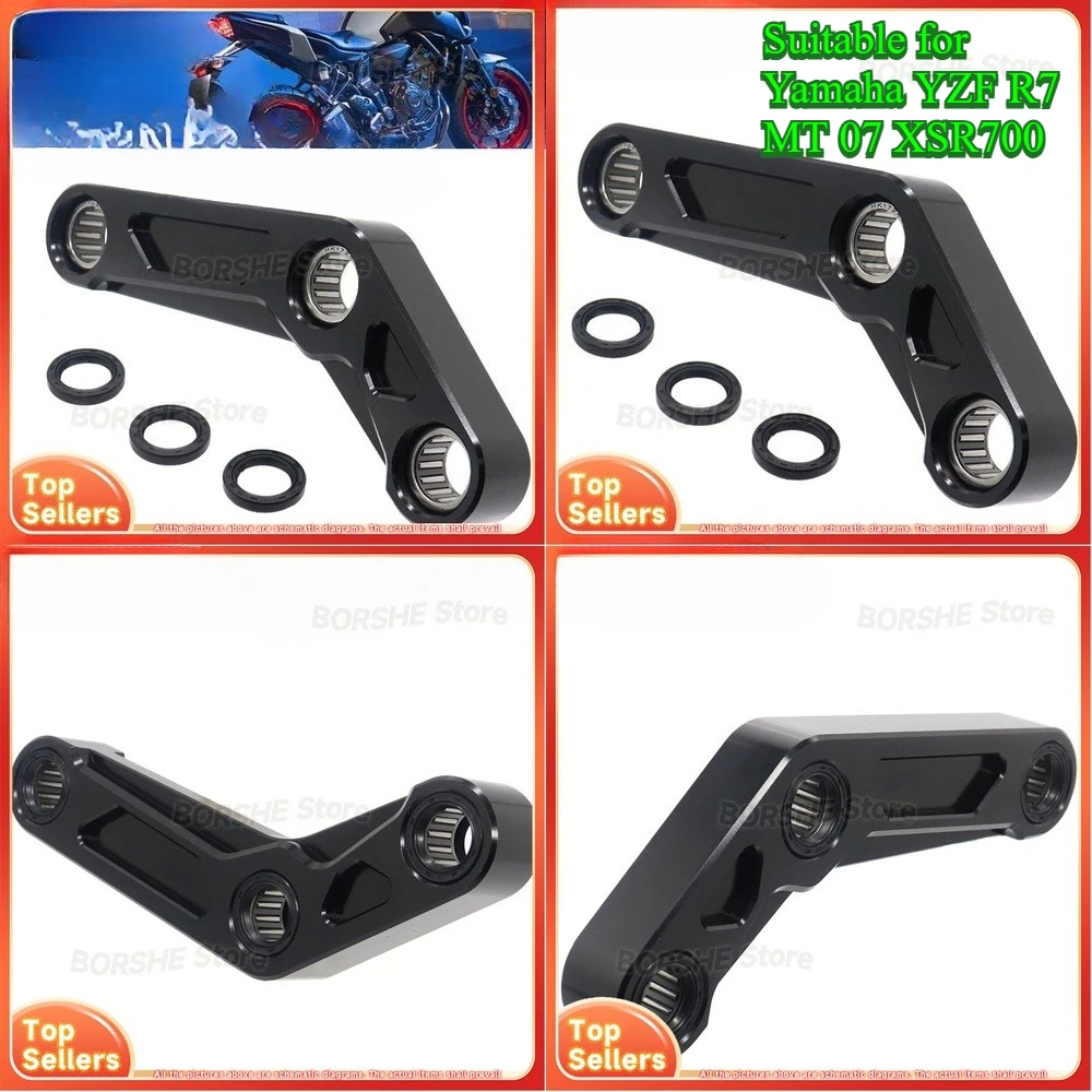 

Suitable for Yamaha YZF R7 MT 07 XSR700 Lowering Link Dog Bone Rear Suspension Drop Arm Kit
