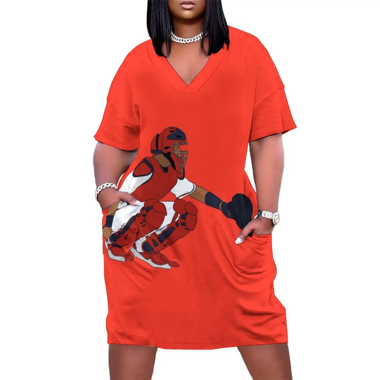

Yadier Molina Loose Pocket Dress Womens dresses dress for women summer summer dress korean women