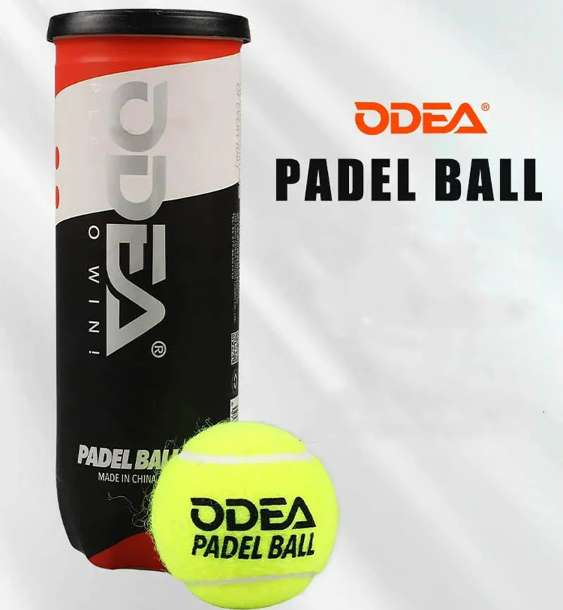 ODEA 3pcs/barrel Cage Plate Vacuum Tennis PADEL BALL Thick Inner Tank High Elasticity and Durable Training Ball