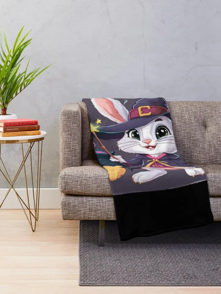 Copper Magic Bunny The Magic Bunny is a fun magical bunny for fans of magical toys. Throw Blanket decorative Weighted Blankets