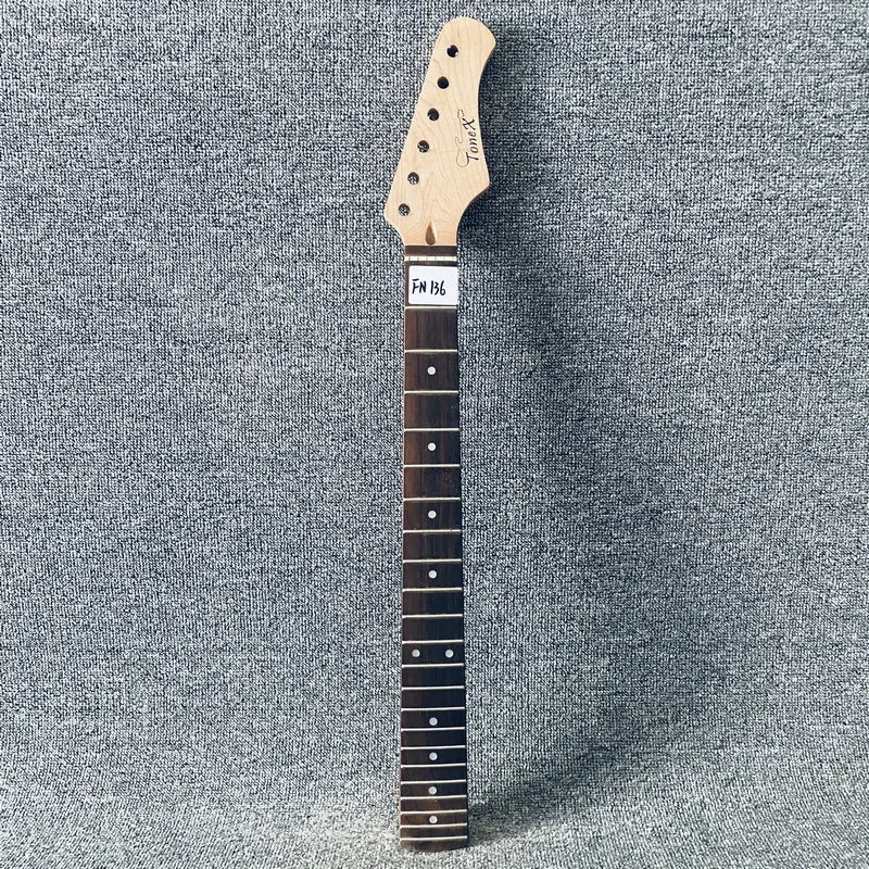 

FN136 ToneX Electric Guitar Genuine and Original ST Guitar Neck Maple+Rosewood 22 Frets 648 Scales Length for Replace