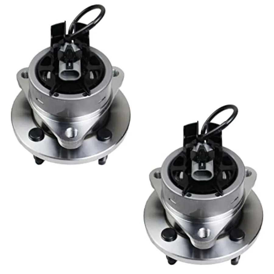 Pair 513204 Front Left and Right Wheel Hub and Bearing Assembly Compatible with 2005-2010 Chevy Cobalt, 2003-2007 Saturn Ion, 2