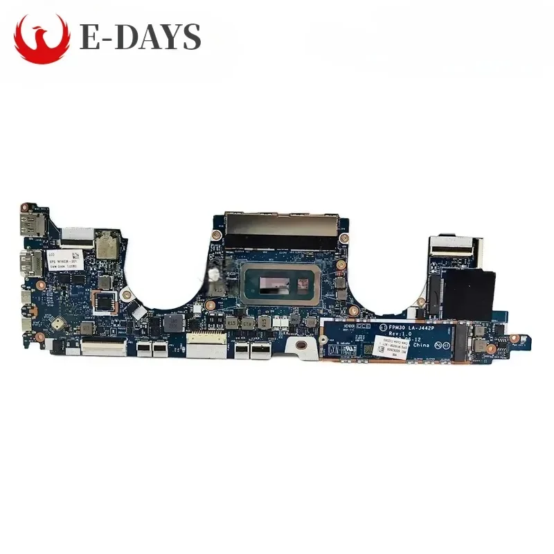 For HP ELITEBOOK X360 1040 G7 Laptop Motherboard LA-J442P Notebook Mainboard CPU I7-10710U 16G RAM UMA Tested Ok