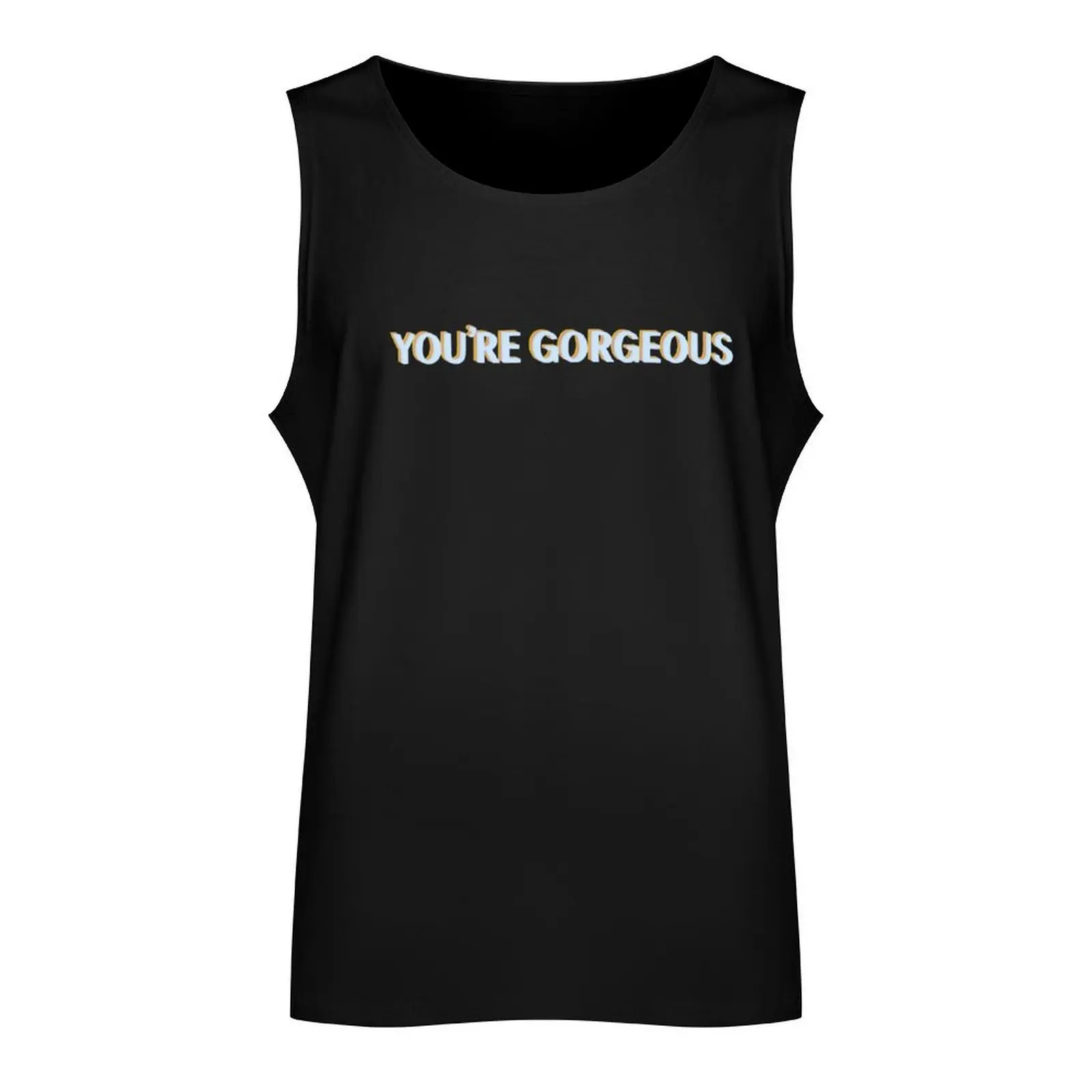 You’re Gorgeous Tank Top vest for men T-shirt male gym clothing gym