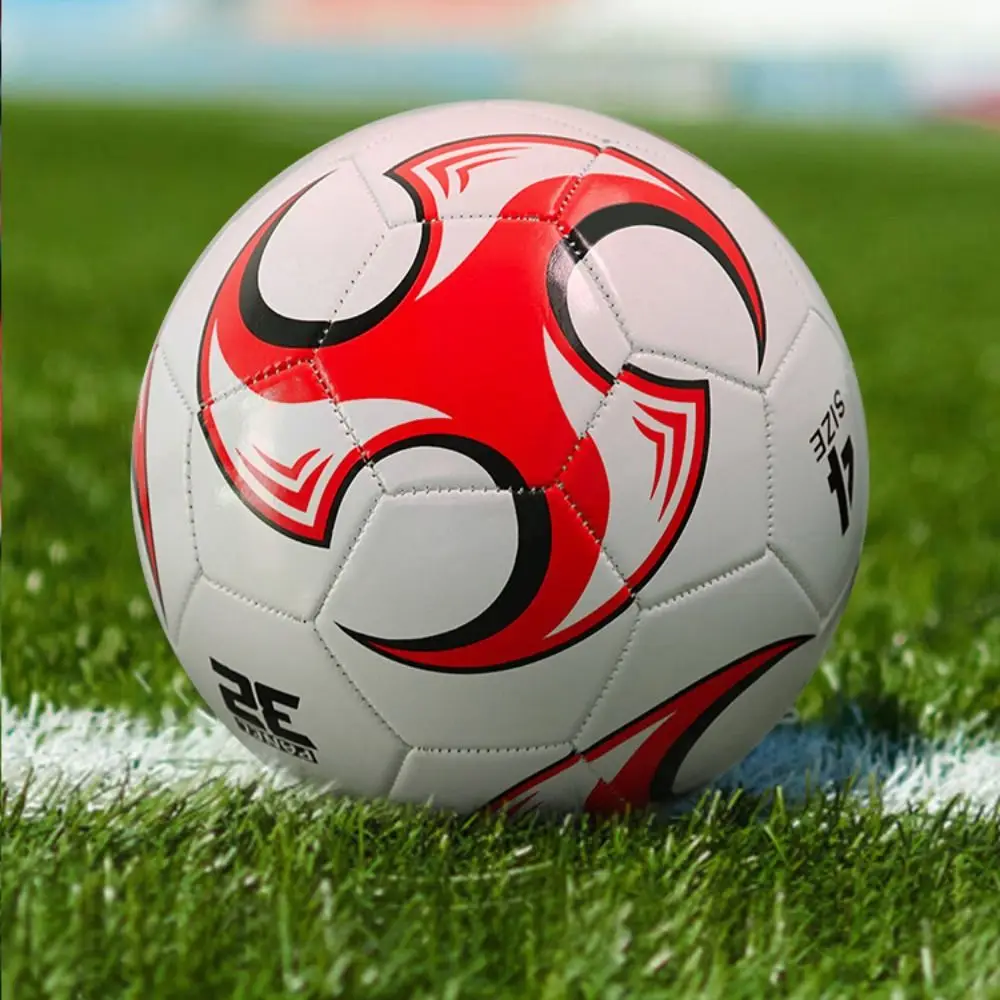 High Quality PVC Football Machine Sewing Nylon Yarn Training Ball Wear-resistant Professional Sports Products