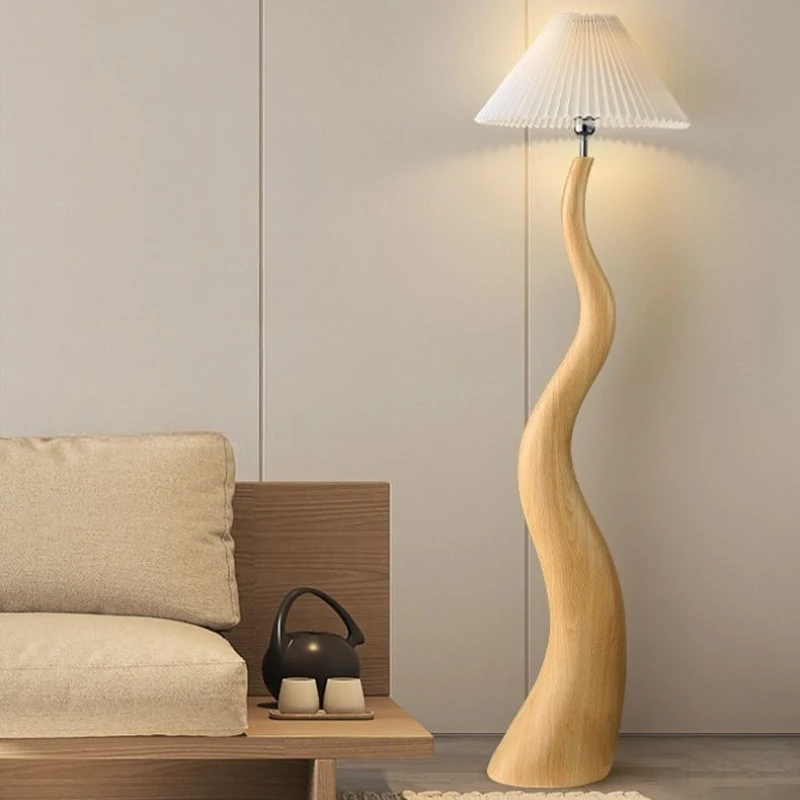 

2026 for Modern Minimalist Pleated Floor Lamp for Vertical Lighting Indoor Use in Bedroom Study Sofa Living Room Foot Lamp