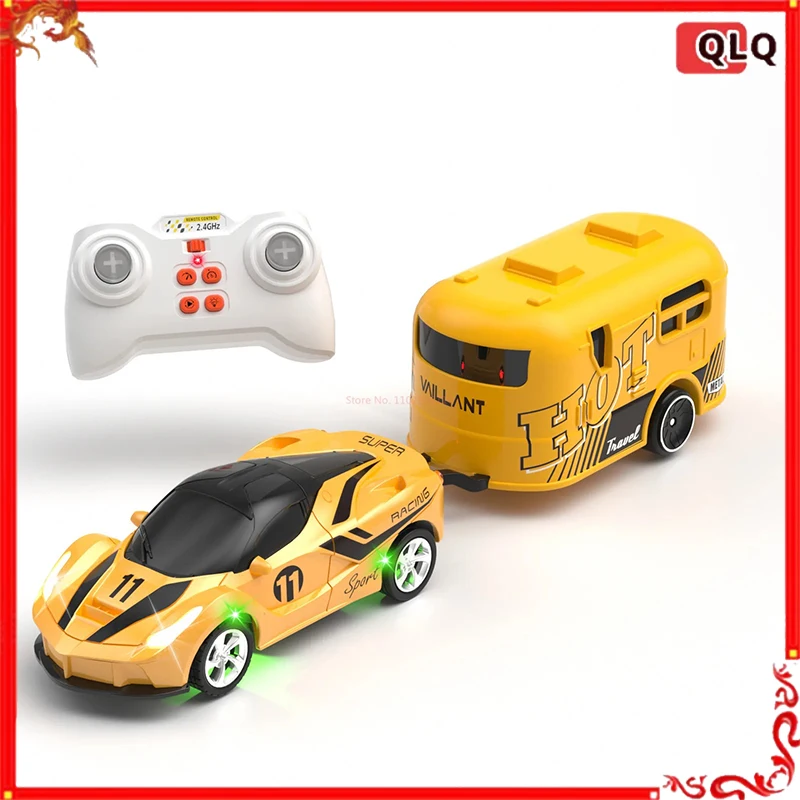 

Мини-радиоуправляемый автомобиль 1:64 2,4G, высокоскоростной сплав, автомобиль с дистанционным управлением, многорежимный для детей, Рождественский подарок, игрушка на Хэллоуин