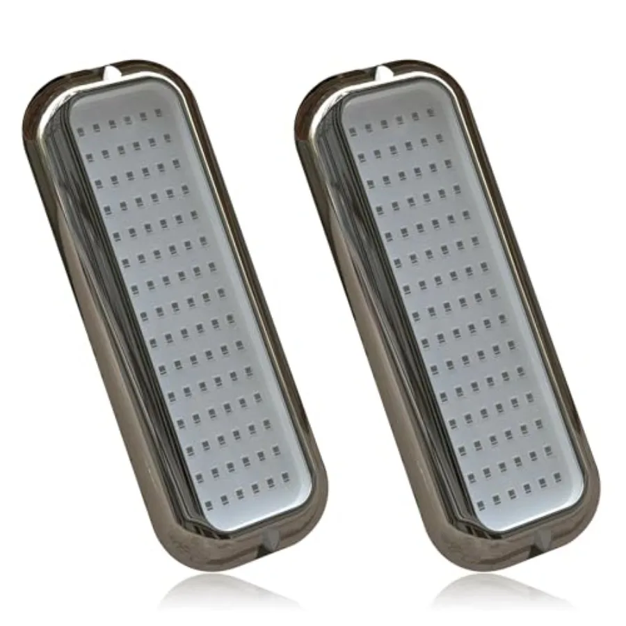 

Подводные лодочные светильники B5-2, синие, 2x3000 лм, 6,5 дюйма, 10-30 В, IP68, водонепроницаемые, с белым корпусом и прозрачной линзой, для автодомов и катеров