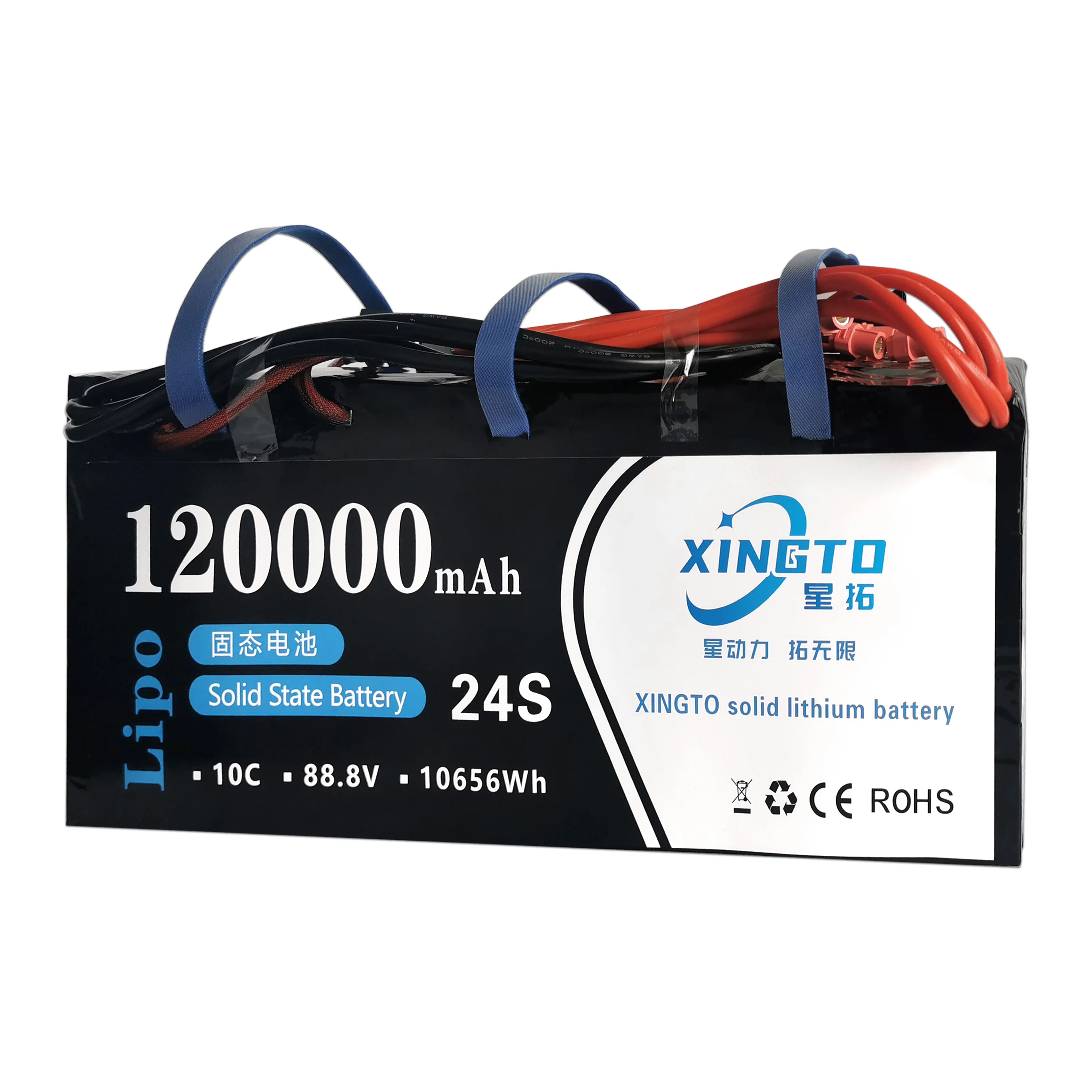 New Technology Rechargeable Solid State Lithium Battery 24s 60000mah 120000mah 10c 88.8v Batteries For Drone Uav