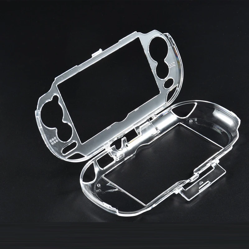 Transparent Clear Hard Case Protective Cover Shell Skin For Sony PlayStation Psvita PS Vita PSV 1000 Crystal Full Body Protector