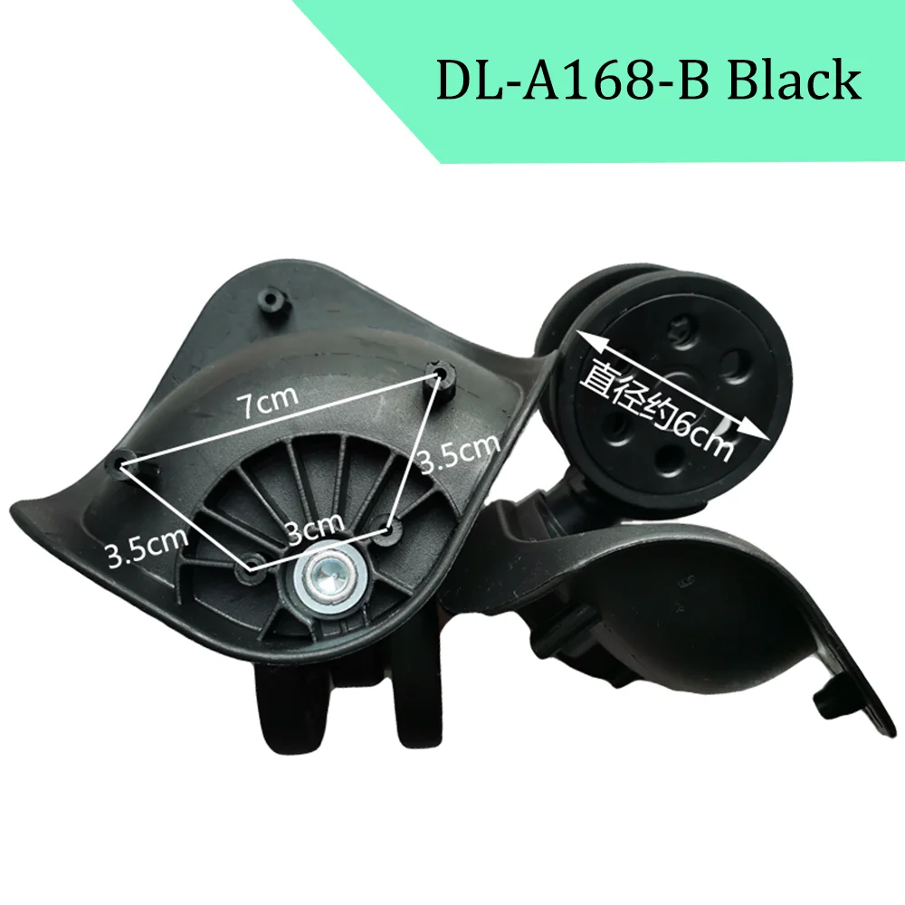 Suitable For DL-191B Universal Wheel Trolley Case Wheel Replacement Luggage Pulley Sliding Casters Slient Wear-resistant Repair