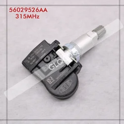 FOR 2007 2008 2009 2010 2011 2012 MITSUBISHI OUTLANDER LANCER 315MHz TIRE PRESSURE SENSOR TPMS JEEP 56029526AA 68078861AA