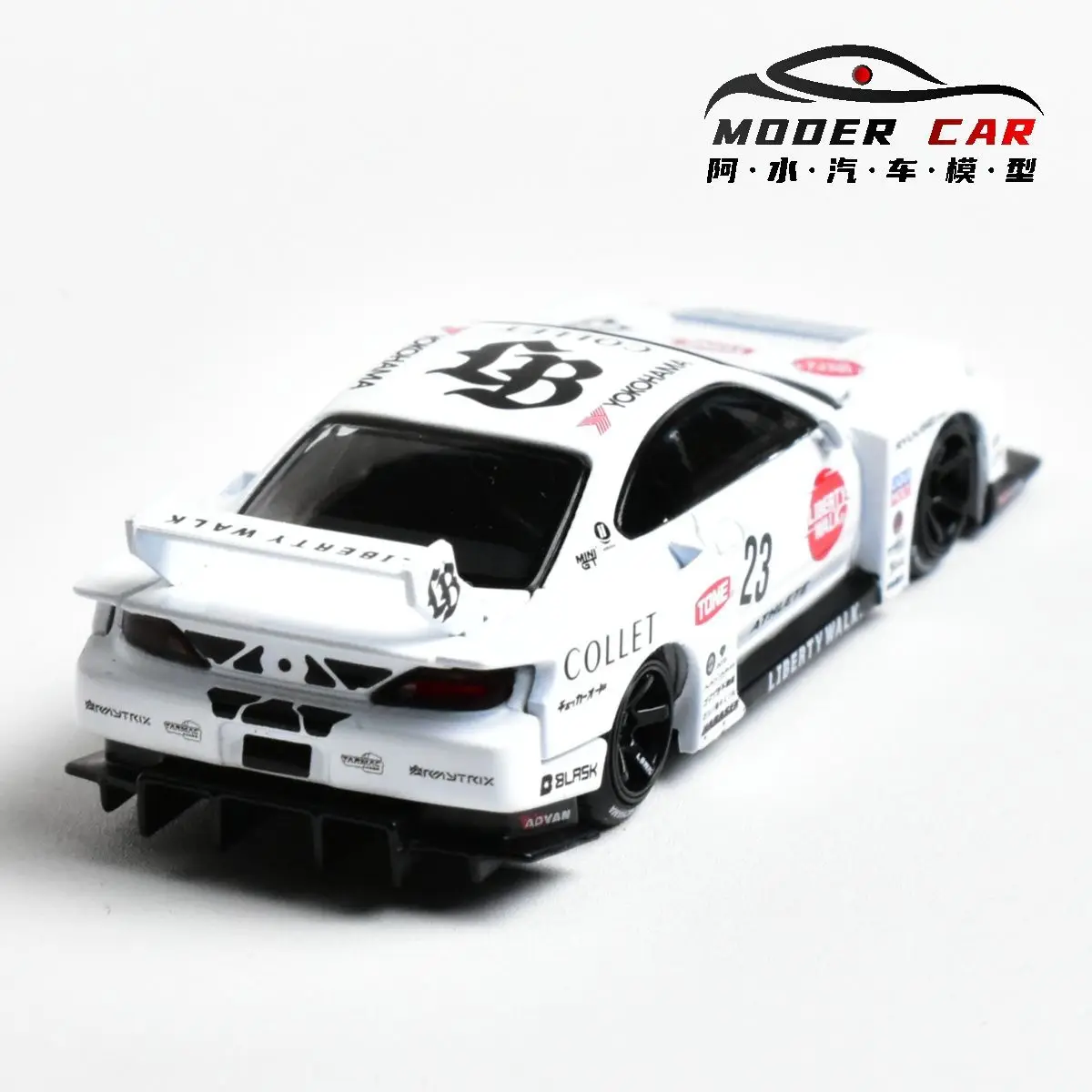 MINIGT TSM 1:64 affichage S15 SILVIA génial modèle de voiture moulé sous pression