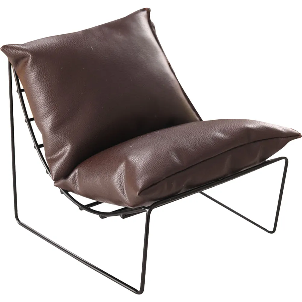 

Миниатюрный стул из сплава для декора кукольного домика, реалистичная миниатюрная мебель для кукольного домика, изысканная миниатюрная мебель ручной работы для интерьера