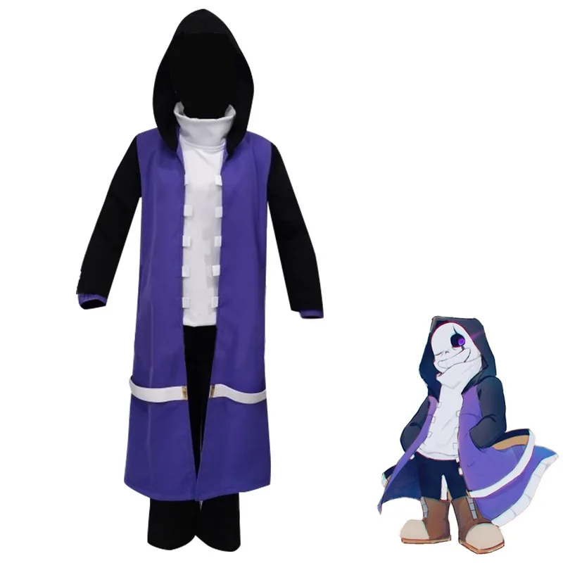 

Epic! Sans Professor Costume Undertale AU Epic Sans Legend Cosplay Suit