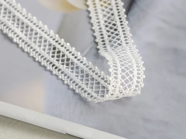 1yard Width:2.30cm( 0.92”inch) Quality Embroidery Graph Lace Trim ribbons Fashion Laces DIY sewing Handmade Craft(SSA-1010)