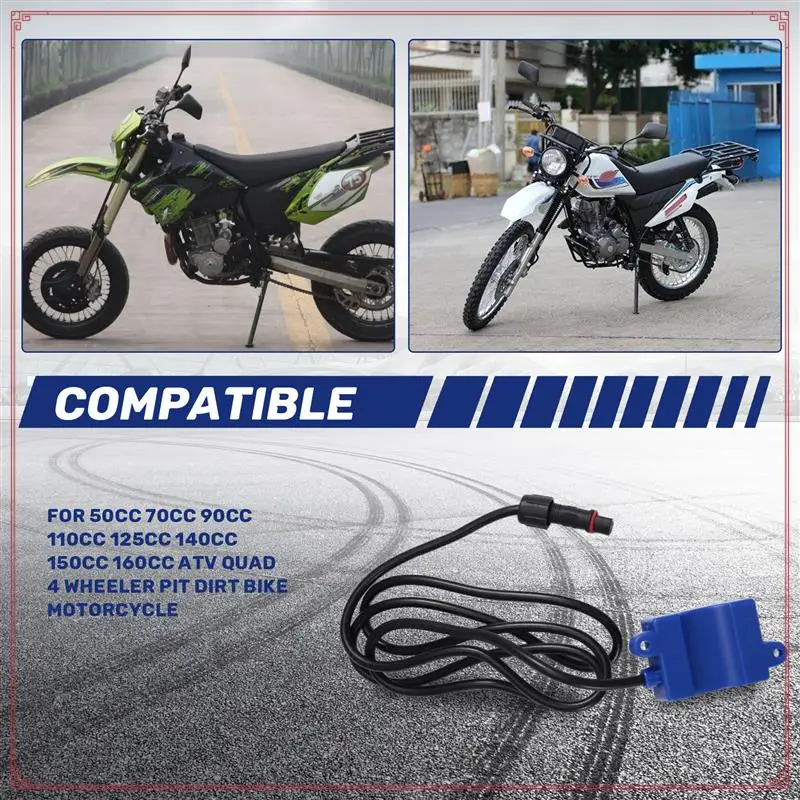 صندوق CDI رقمي للدراجة النارية 4Pin DC - مشعل قابل للضبط للدراجات الترابية LF110 50Cc، 70Cc، 90Cc، 110Cc، 125Cc، 150Cc