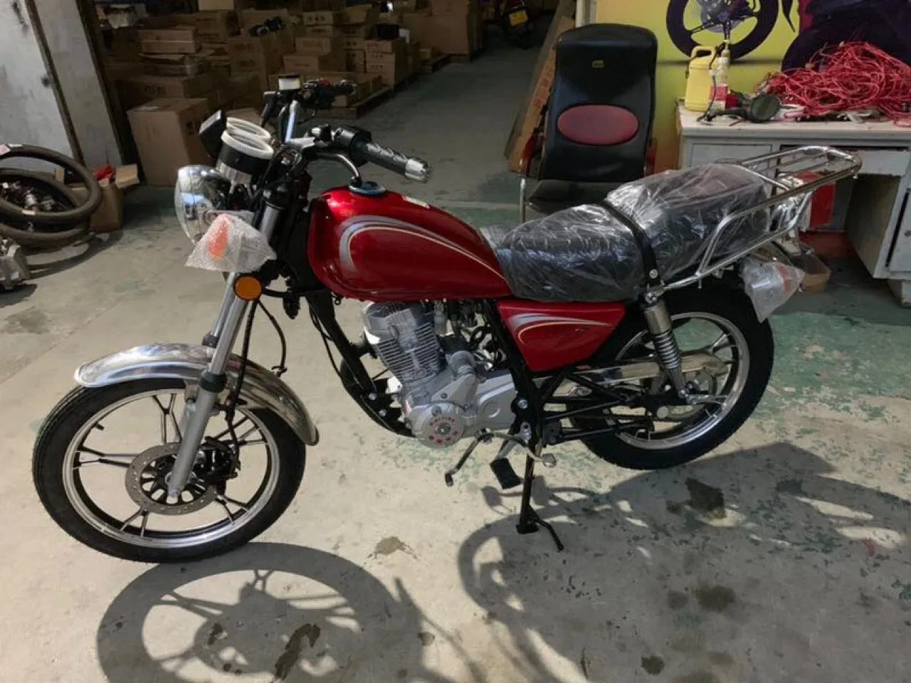 

Motorcycle GN125 GN150 Two-wheeled Motorcycle Fuel Power Motorcycle Factory Direct Sales