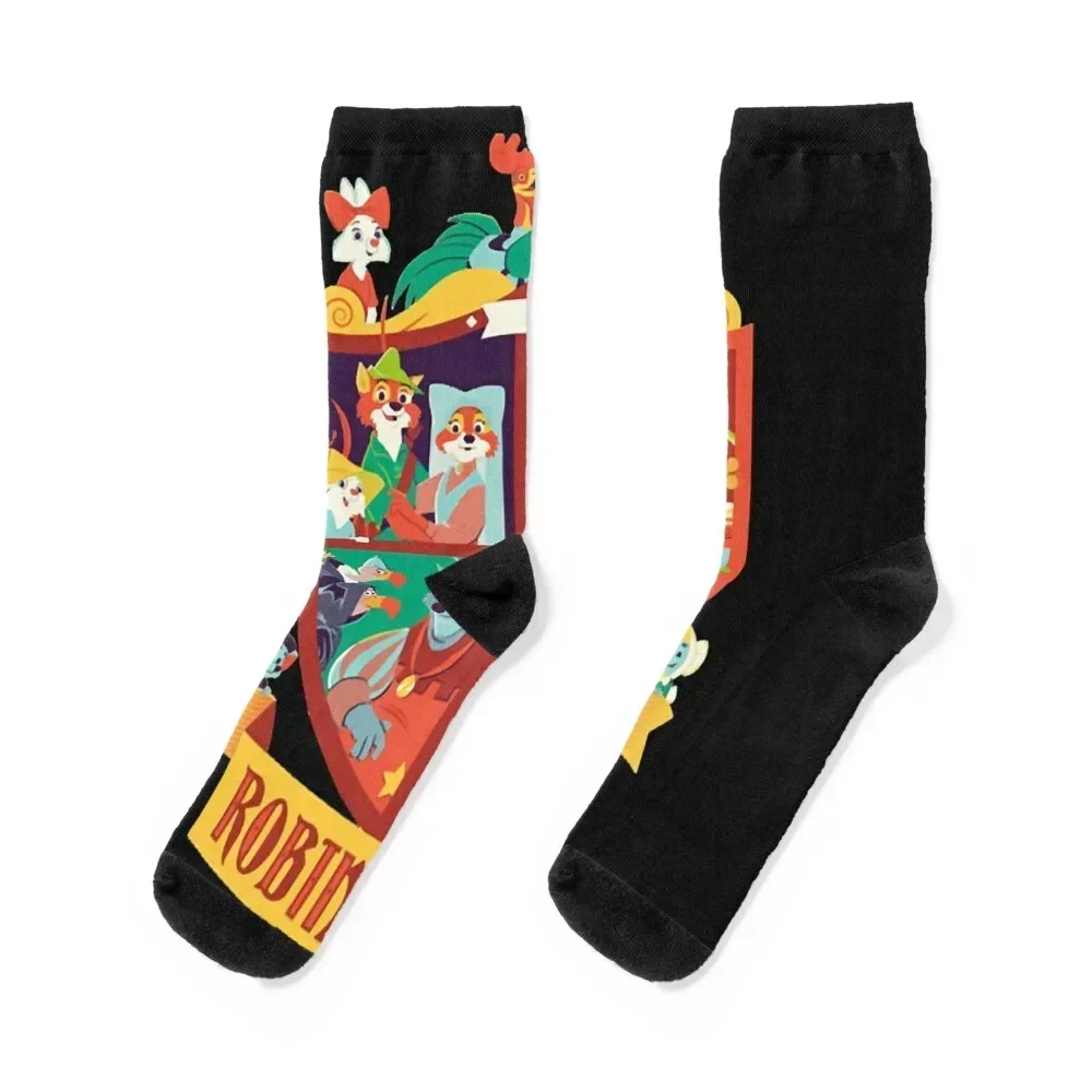 Robin Hood Family Classic Socks valentine gift ideas designer brand luxe anime Socks Men Women's