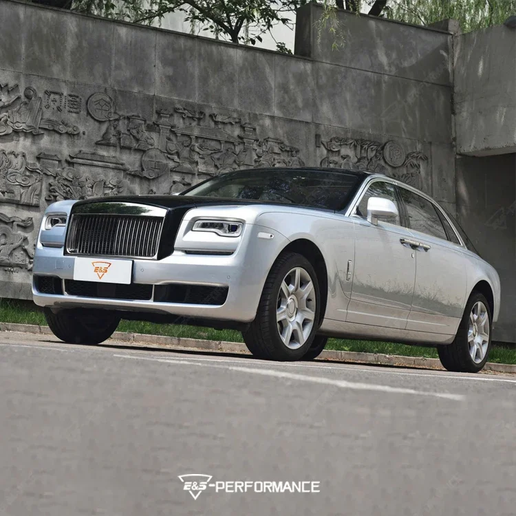 Body Kit For Rolls Royce Ghost first generation to third generation Old Upgrade to New With Front Bumper grill hood headlights