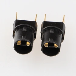 2Pcs T10 Halogen Bulb Socket Lamp Holder Base 2 Pin Plug For Volkswagen Side Indicator Light Car Accessories