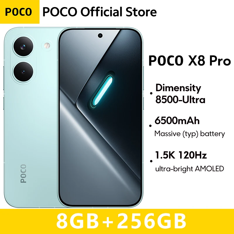 POCO X8 Pro グローバル版【世界初公開】スマートフォン Dimensity