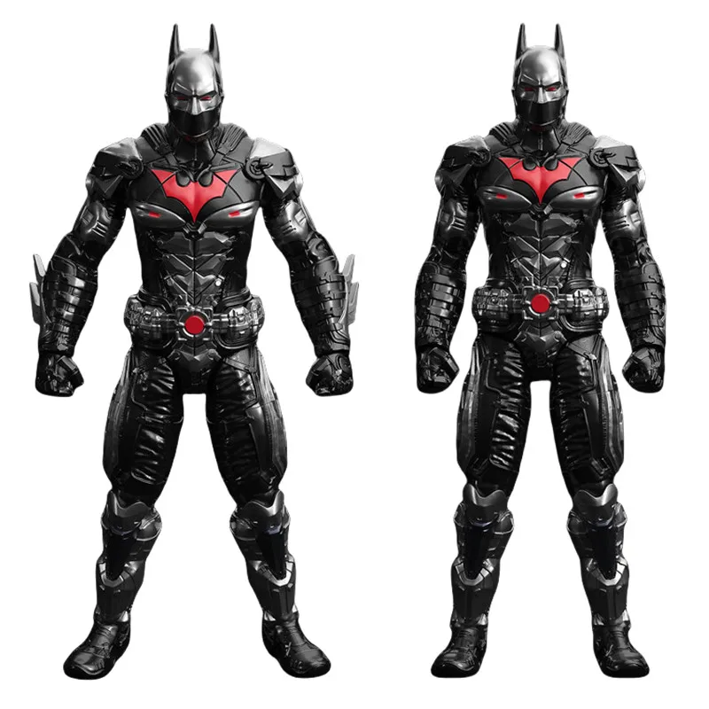 DC Justice League Splicing toy 11cm Limited Edition Gold Batman Arkham Knight Deathstroke Red Hood Action figure