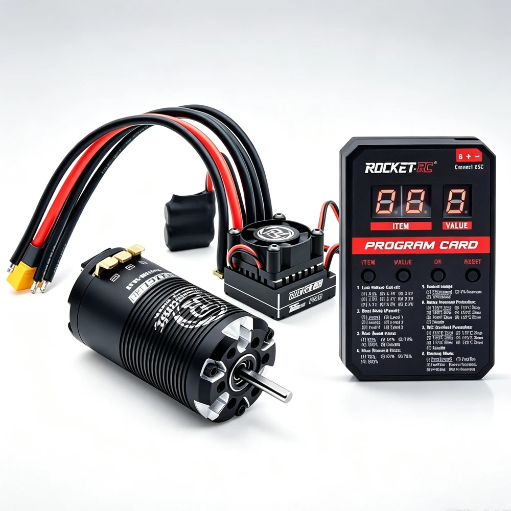 Brushless Motor Sensored 10.5T 13.5T - Motor Brushless com Sensor Surpass Hobby