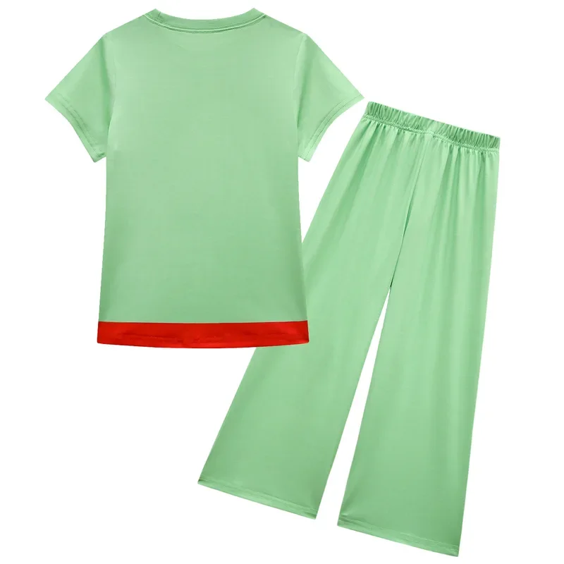 Movie Le Petit Prince Costume Cosplay ragazzi bambino personaggio vestito uniforme verde bambini Halloween Carnival Stage Performance Outfits