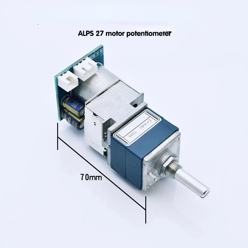 ALPS27 Motor Potentiometer Remote Control Volume Potentiometer Board 10K 50K 100K For Preamplifier