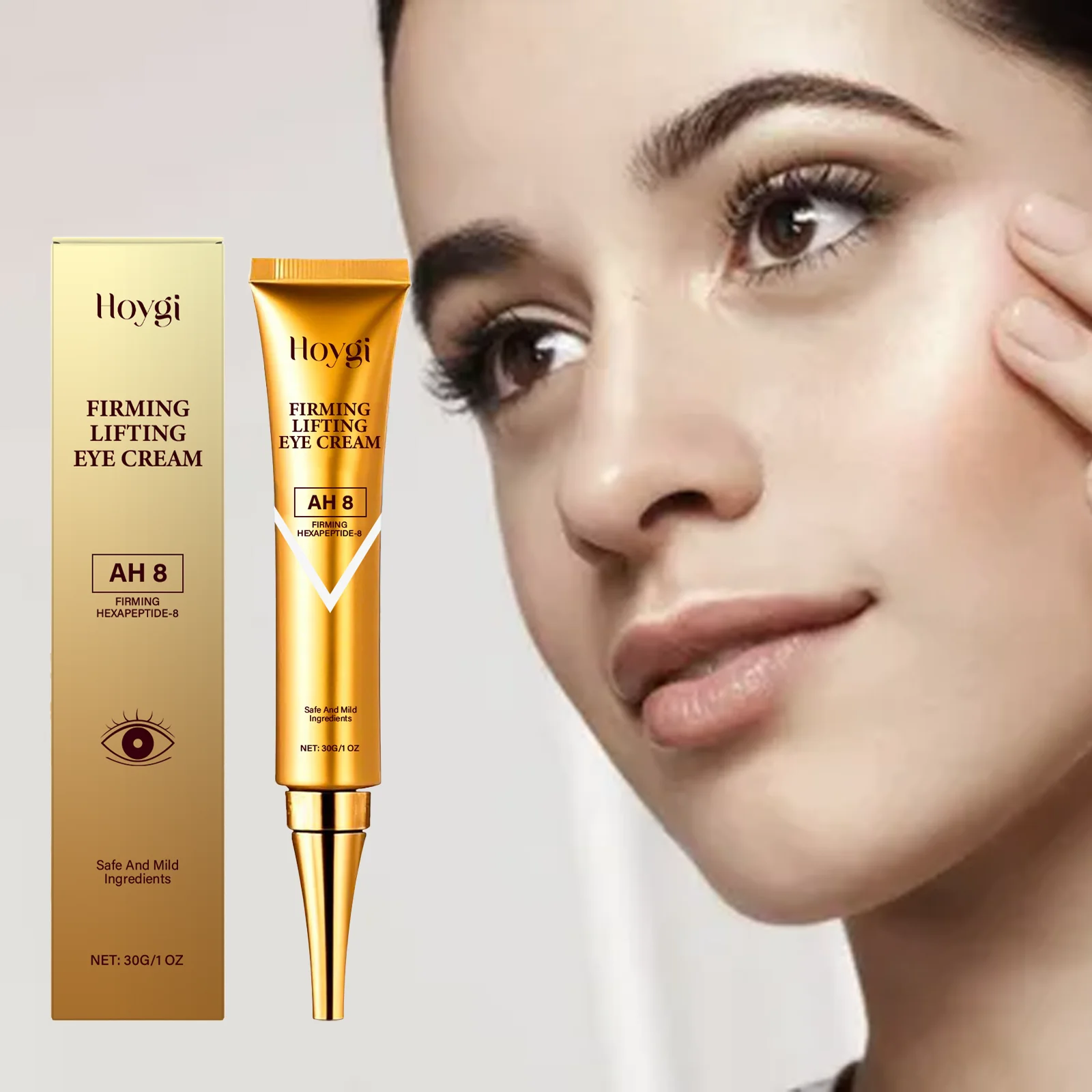 

Hoygi 30g Moisturizing Eye Cream Daily Hydrating Fade Fine Lines Remove Dark Circles Delay Aging Lifting Firming Eye Care Cream