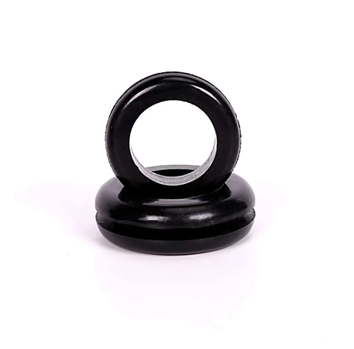 Rubber Grommet ID 3/4/5/6/7/8/10~22mm Blakc Seal Gasket Wire Cable Hole Double Sided Protective Coil O-rings