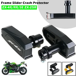 Motorcycle Engine Crash Protector Frame Slider Protector For KAWASAKI ZX4R/RR/SE ZX-25R