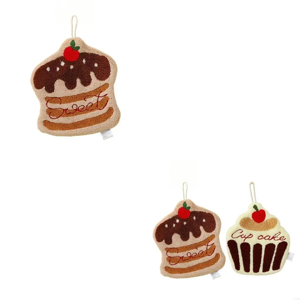 

Очаровательное полотенце в форме торта, идеально подходящее для любителей животных и детской ткани для чистки